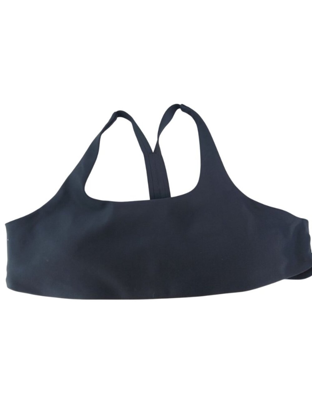 Prana Womens Sculpt Deep Breath Bra Size XXL Gray Strappy Yoga Sports Athleisure - Picture 2 of 8